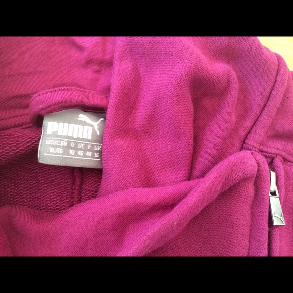 NWOT, Puma sports jacket 70% cotton - Picture 3 of 6